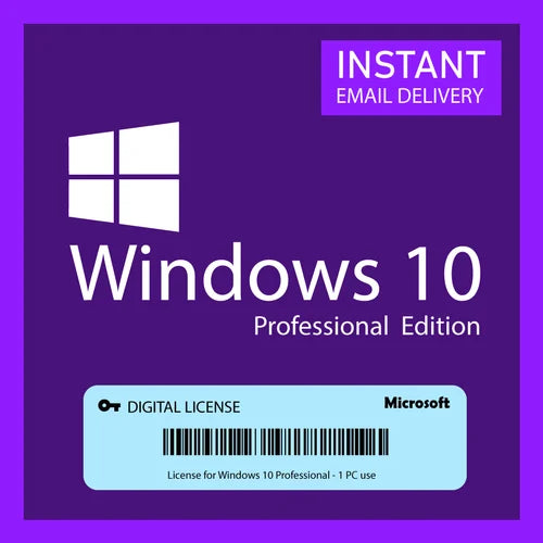 Micrsosoft Windows 10 Professional 32/64 Bit 1PC Activation Key