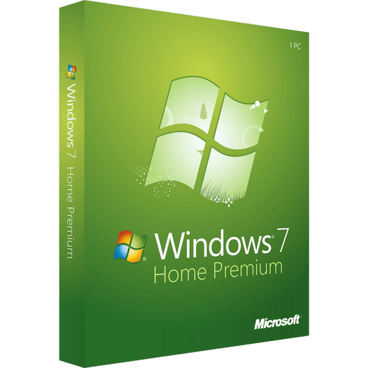 Windows 7 Home Premium 1PC License Key - Secure & Genuine